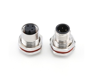 m12金属面板端子